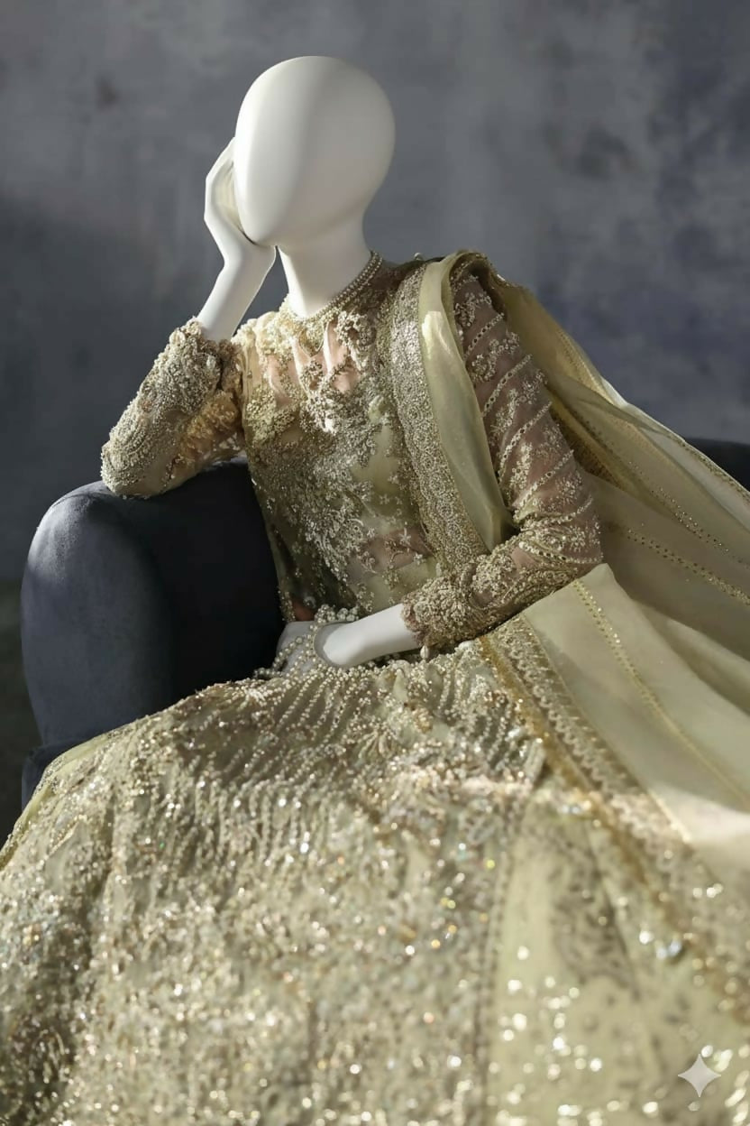 Afrozeh – Orazio (Golden Beige Organza)