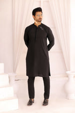 ER 694 Black Kurta Pajama