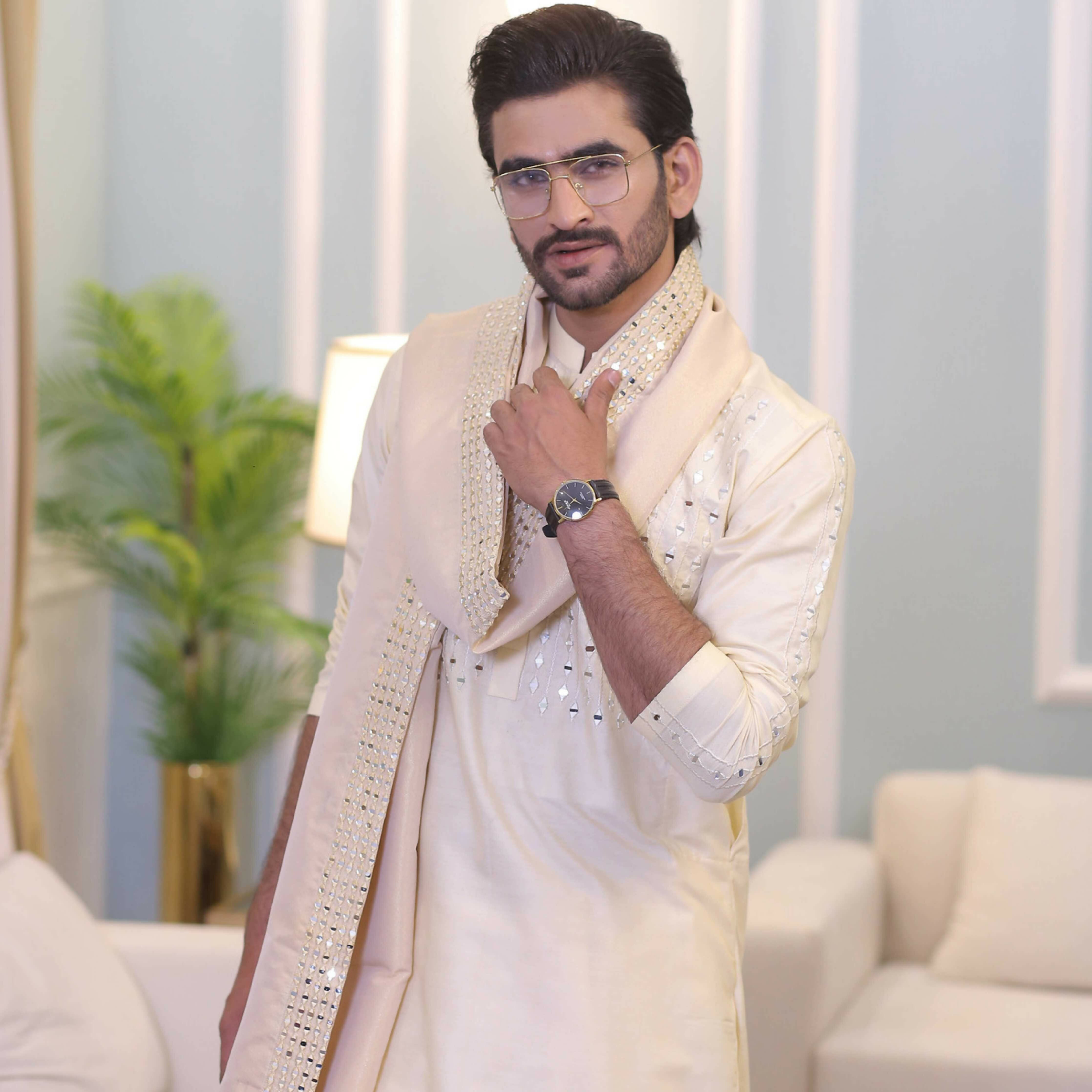MR 61 Mirror Work Kurta Pajama