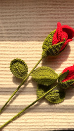 Crocheted flower