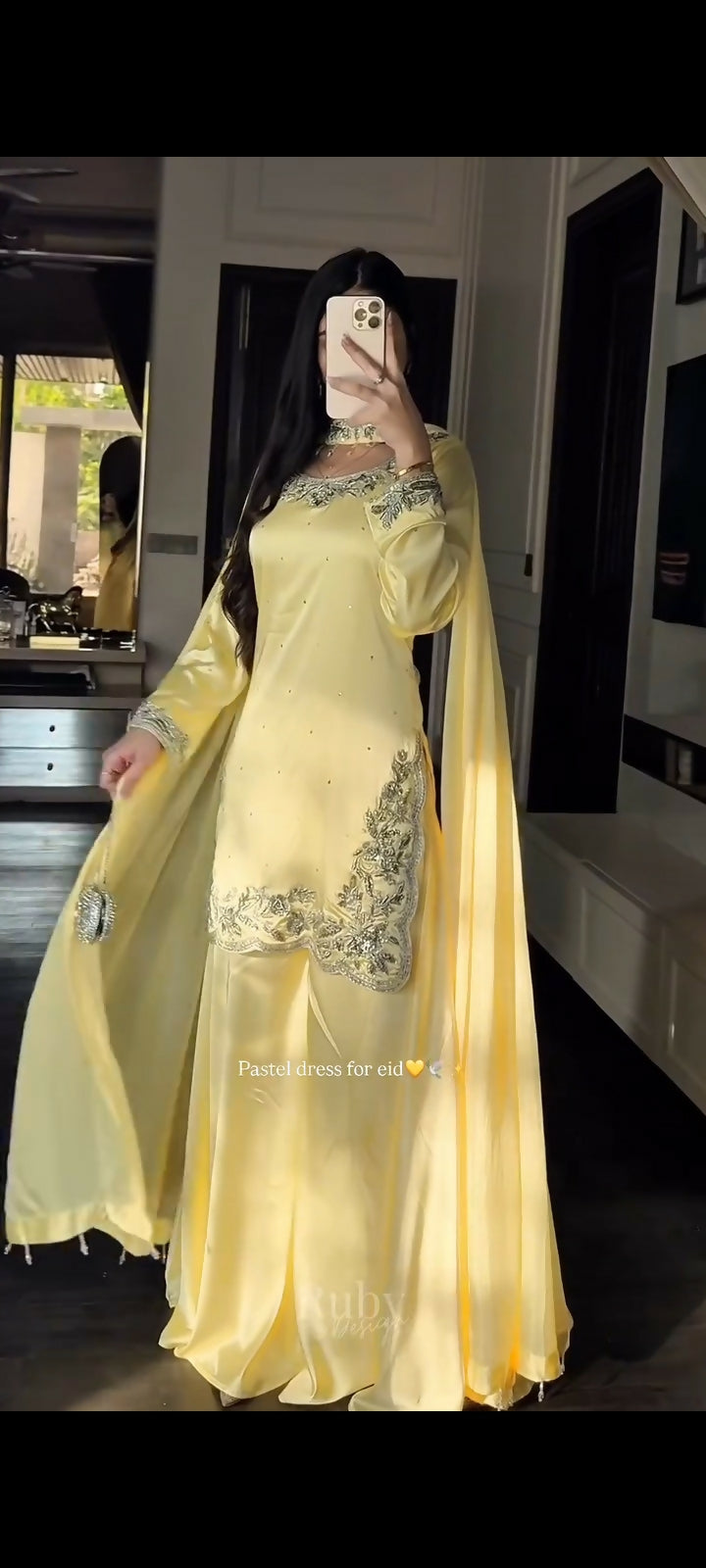 Yellow dress