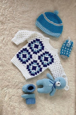 Crochet baby set(sizes available)
