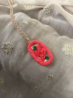 Oval pendant