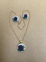Rose- Pendant set