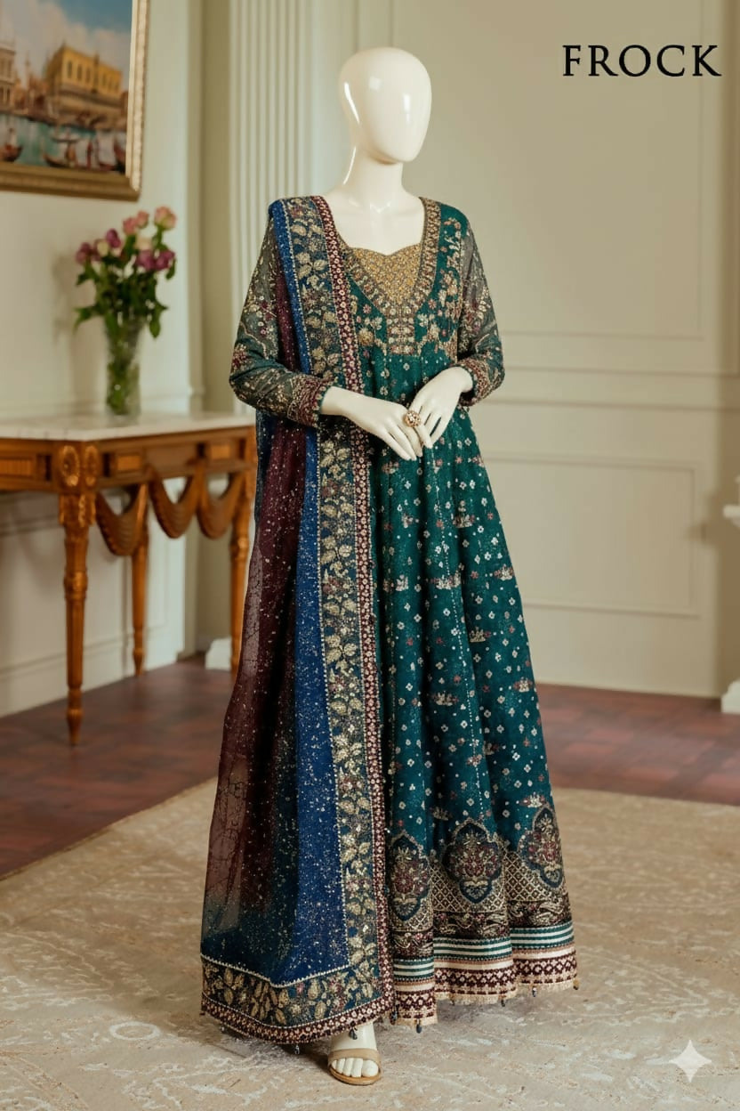 Chantelle – BQU-CH13-03 (Midnight Blue Chiffon)