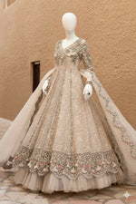 Maria.B – FX-862 (Silver Blush Organza)