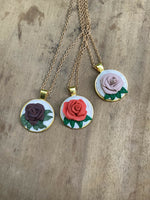 Rose- Pendant set