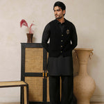 Eerie Black WaistCoat