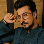 CK 500 Green Embroidered Executive Kurta Pajama