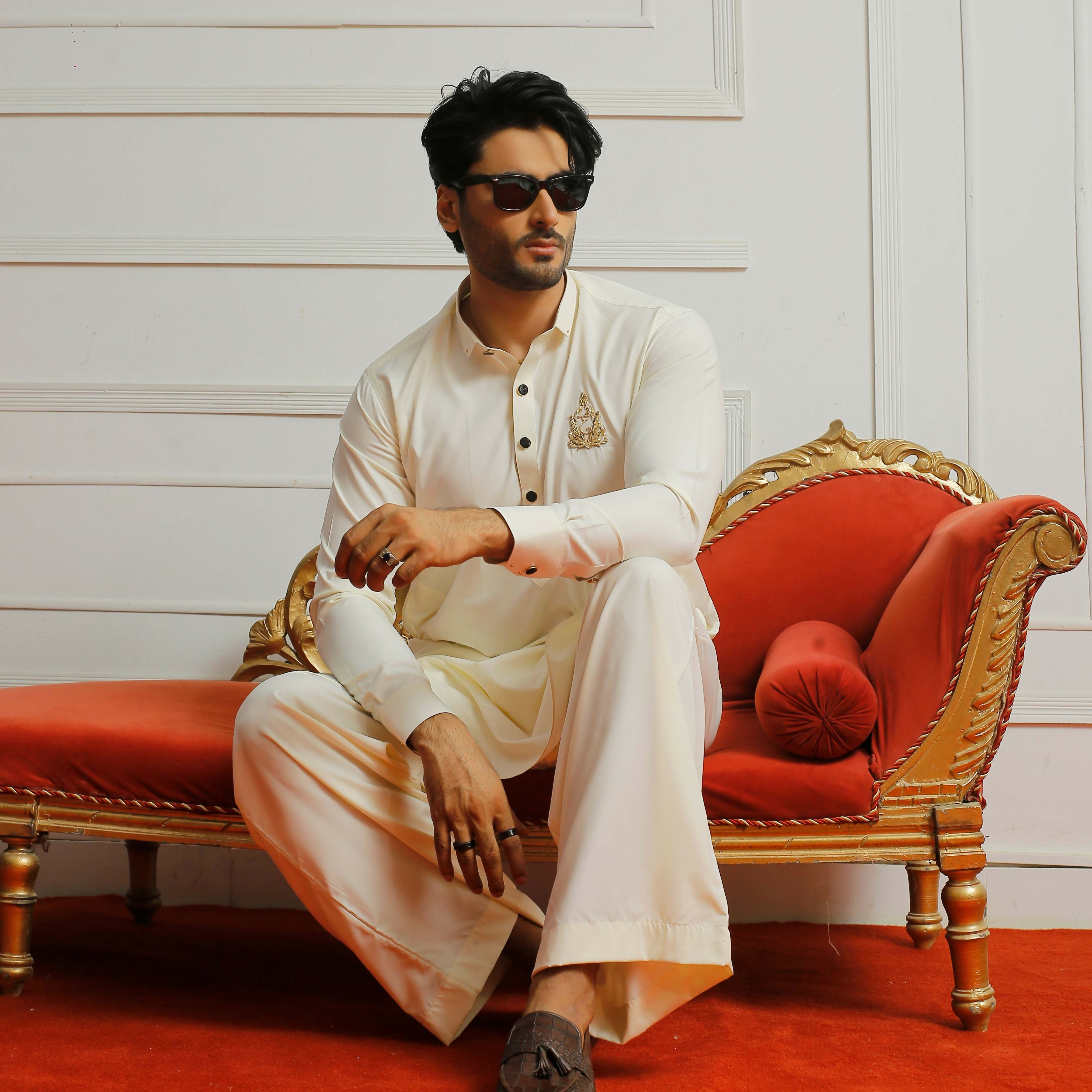 ER 800 Shining Bosci Executive Kameez Farshi Trouser