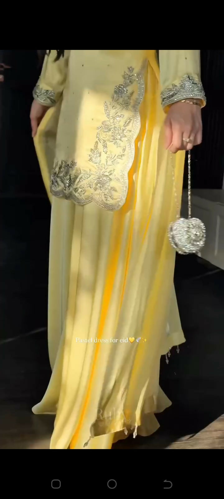 Yellow dress