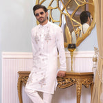 CK 717 White Kurta Pajama For Men