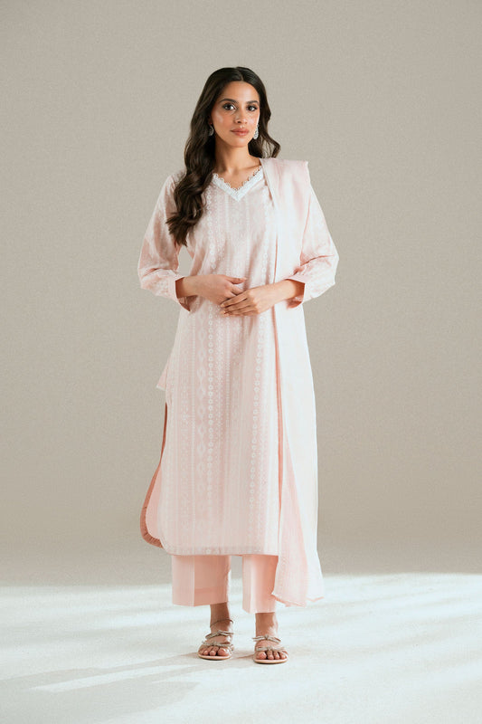 Cotton Lawn Dyed Embroidery