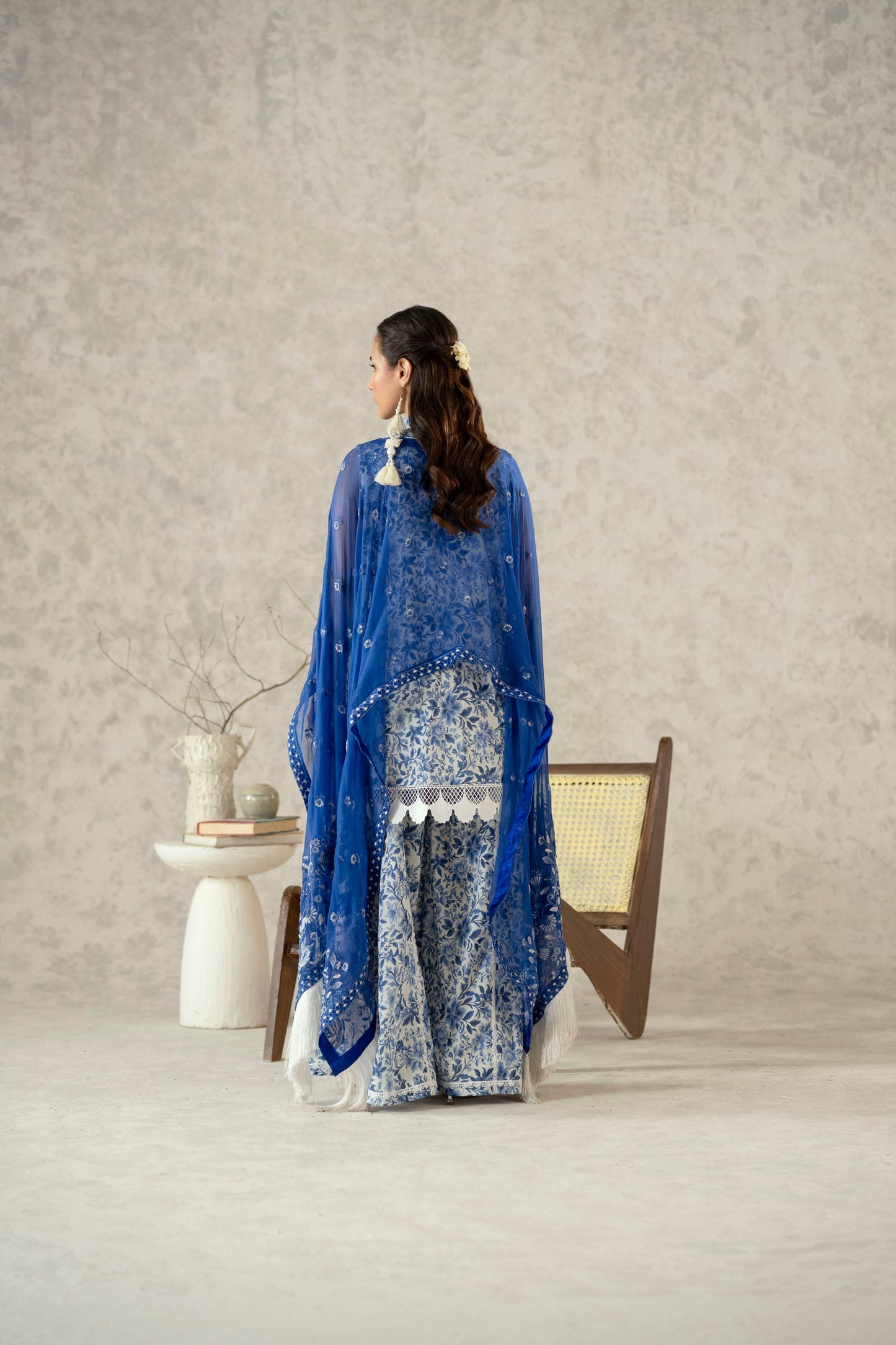 Cotton Lawn Digital Print Embroidery