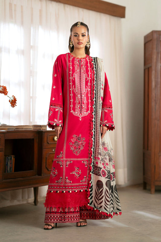 Cotton Lawn Dyed Embroidery
