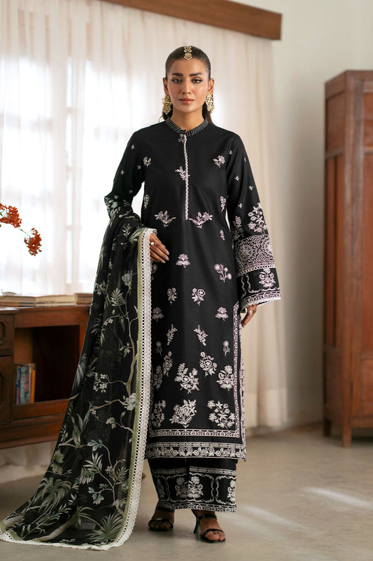Cotton Lawn Dyed Embroidery