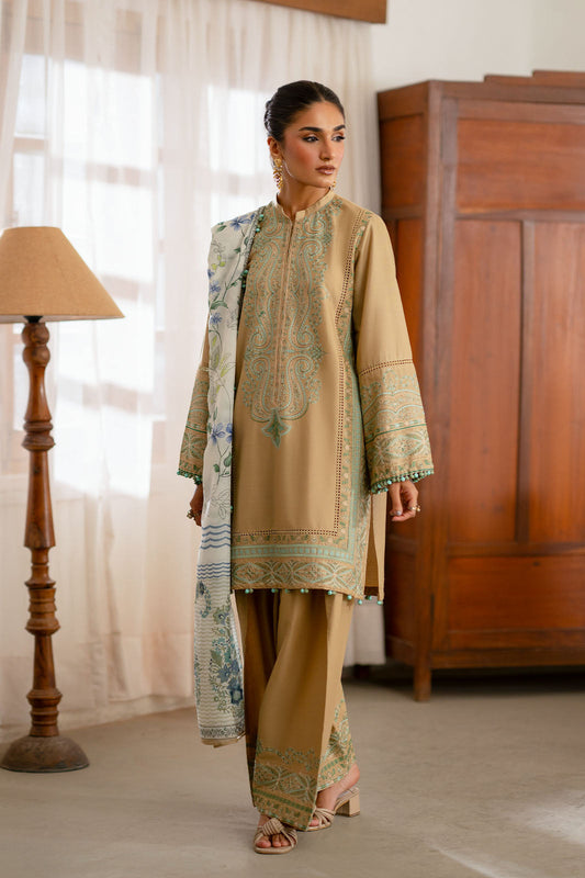 Cotton Lawn Dyed Embroidery