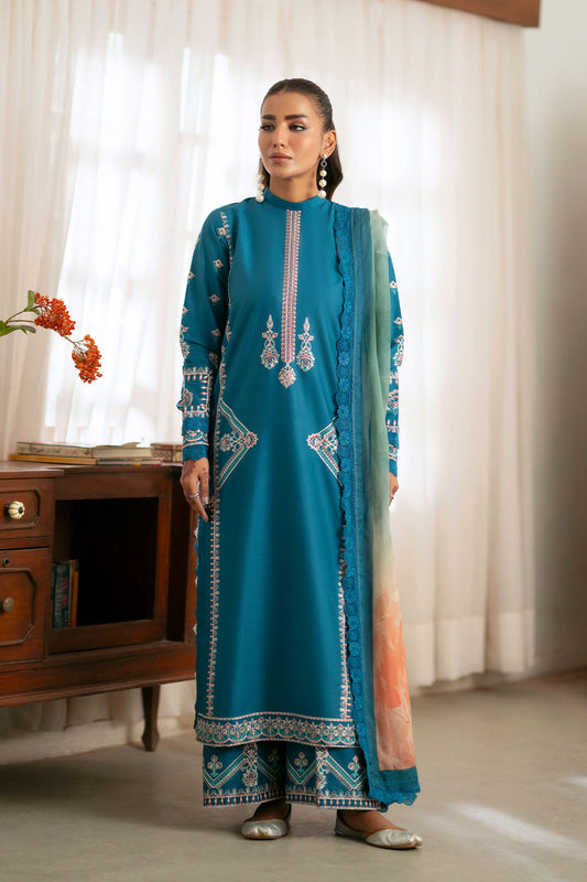 Cotton Lawn Dyed Embroidery