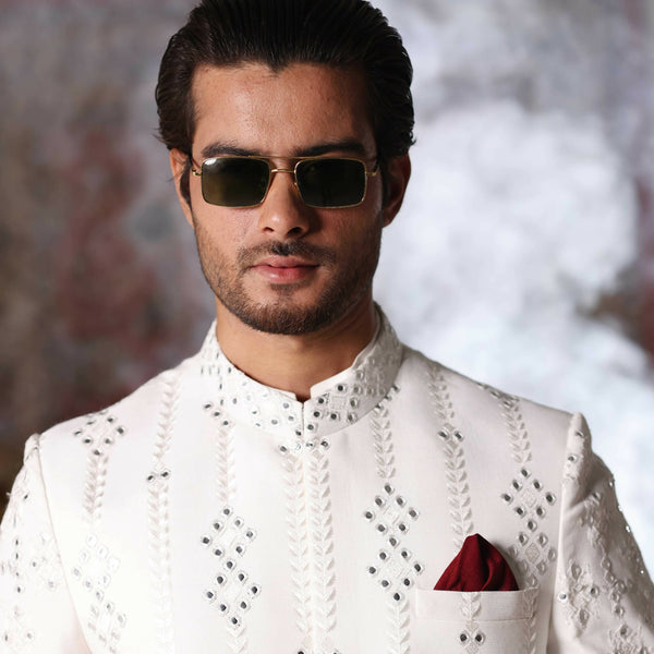 ER 3021 White Prince Coat