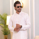 CK 716 White Kurta Pajama
