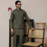 Olive Green WaistCoat