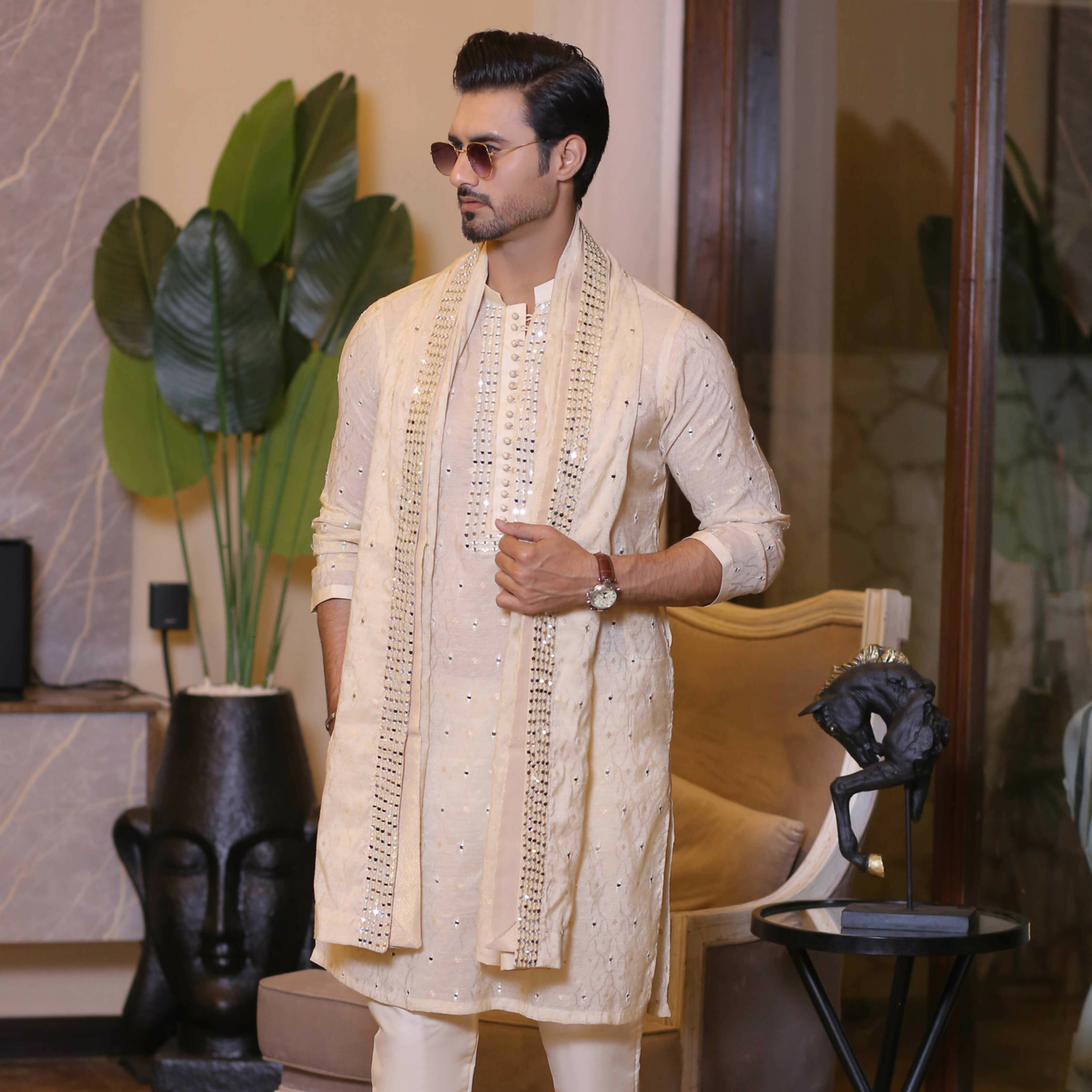 MR 62 Mirror Work Design Kurta Pajama