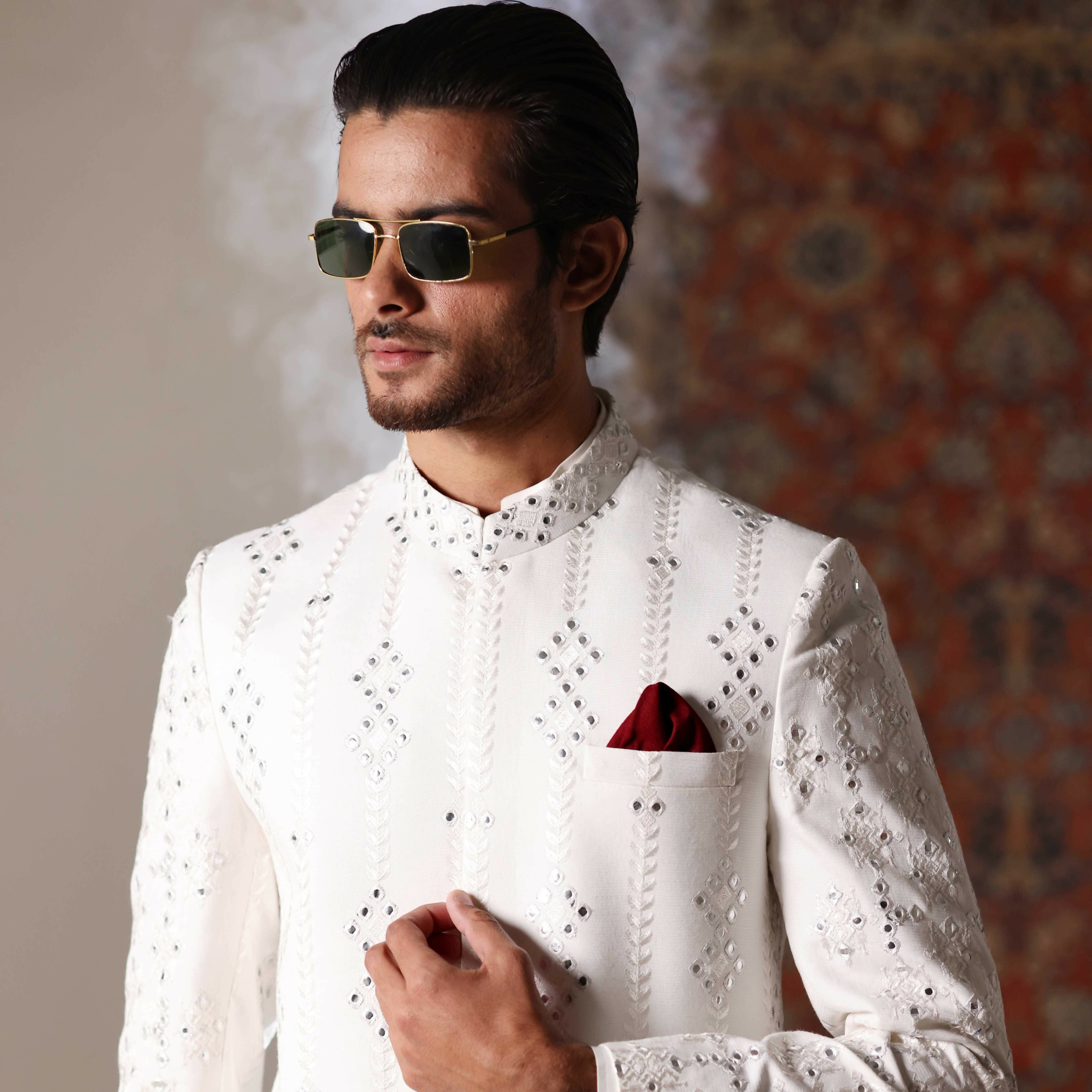 ER 3021 White Prince Coat