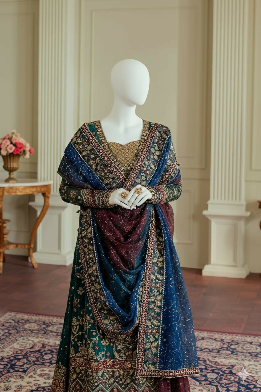 Chantelle – BQU-CH13-03 (Midnight Blue Chiffon)