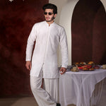 CK 760 White Chikankari Kurta