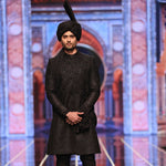 BCW 61 Black TABOO Honey Sherwani For Groom