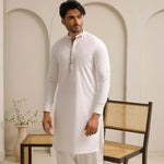 ER 803 Shining White Executive Shalwar Kameez