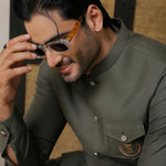 Olive Green WaistCoat