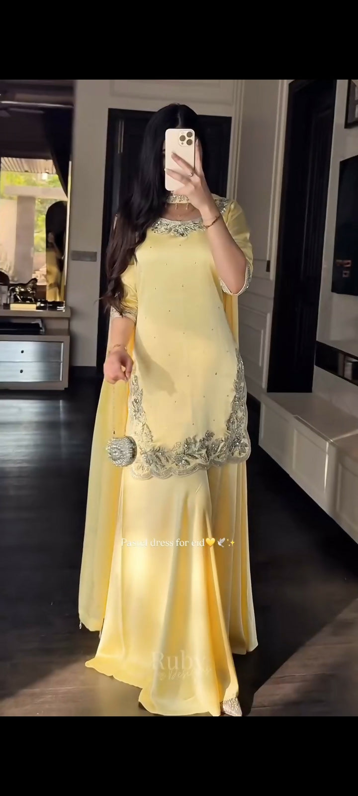 Yellow dress