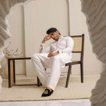 ER 803 Shining White Executive Shalwar Kameez