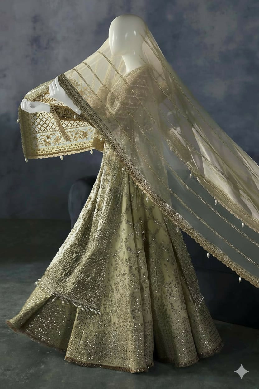 Afrozeh – Orazio (Golden Beige Organza)