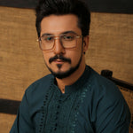 CK 500 Green Embroidered Executive Kurta Pajama