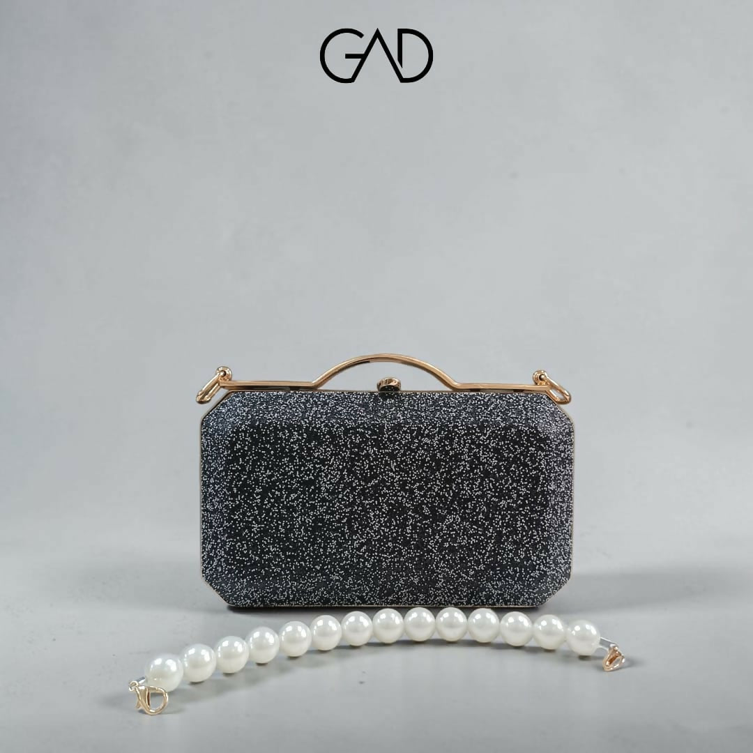 Elegant Glitter Clutch