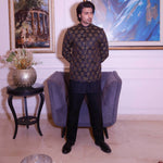 ER PC 3016 Black Hand Work Prince Coat