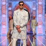 BCW 53 Patel Blue Ombre Front Open Prince Coat