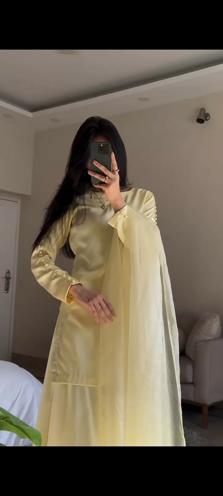 Yellow dress