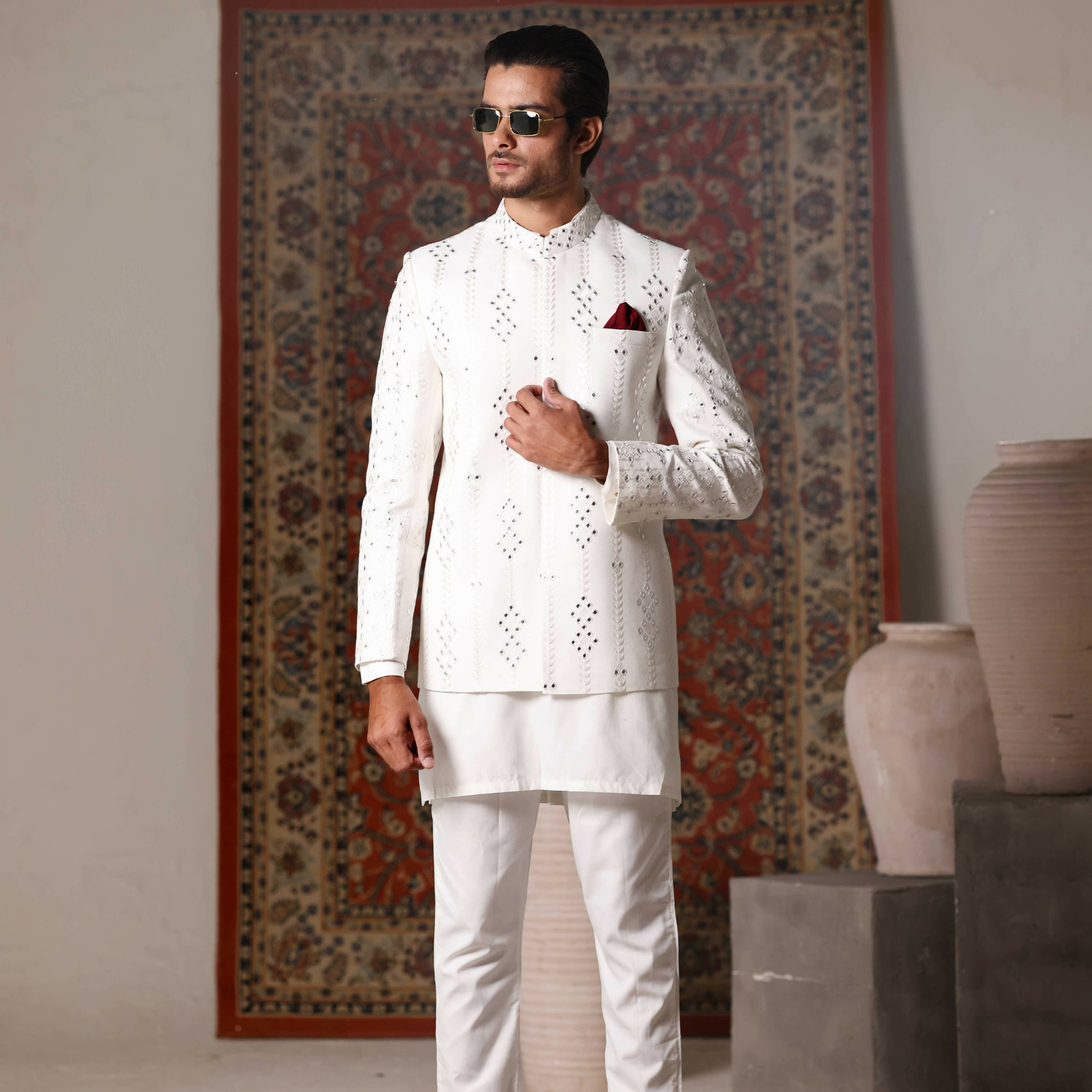ER 3021 White Prince Coat