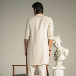 CK 762 White Chikankari Kurta