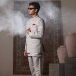 ER 3023 Grey Sequance Prince Coat