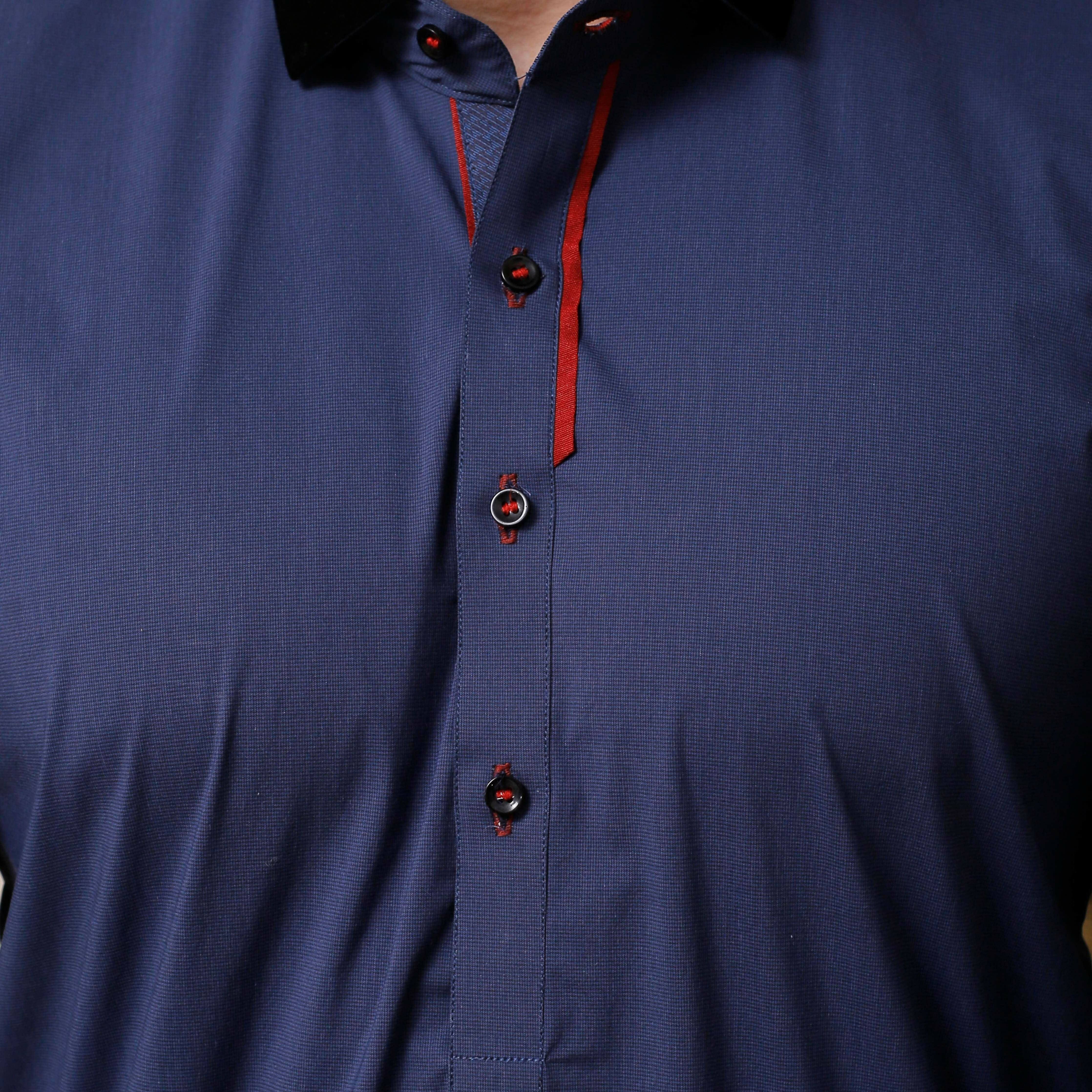ER 807 Mid Blue Executive Shalwar Kameez
