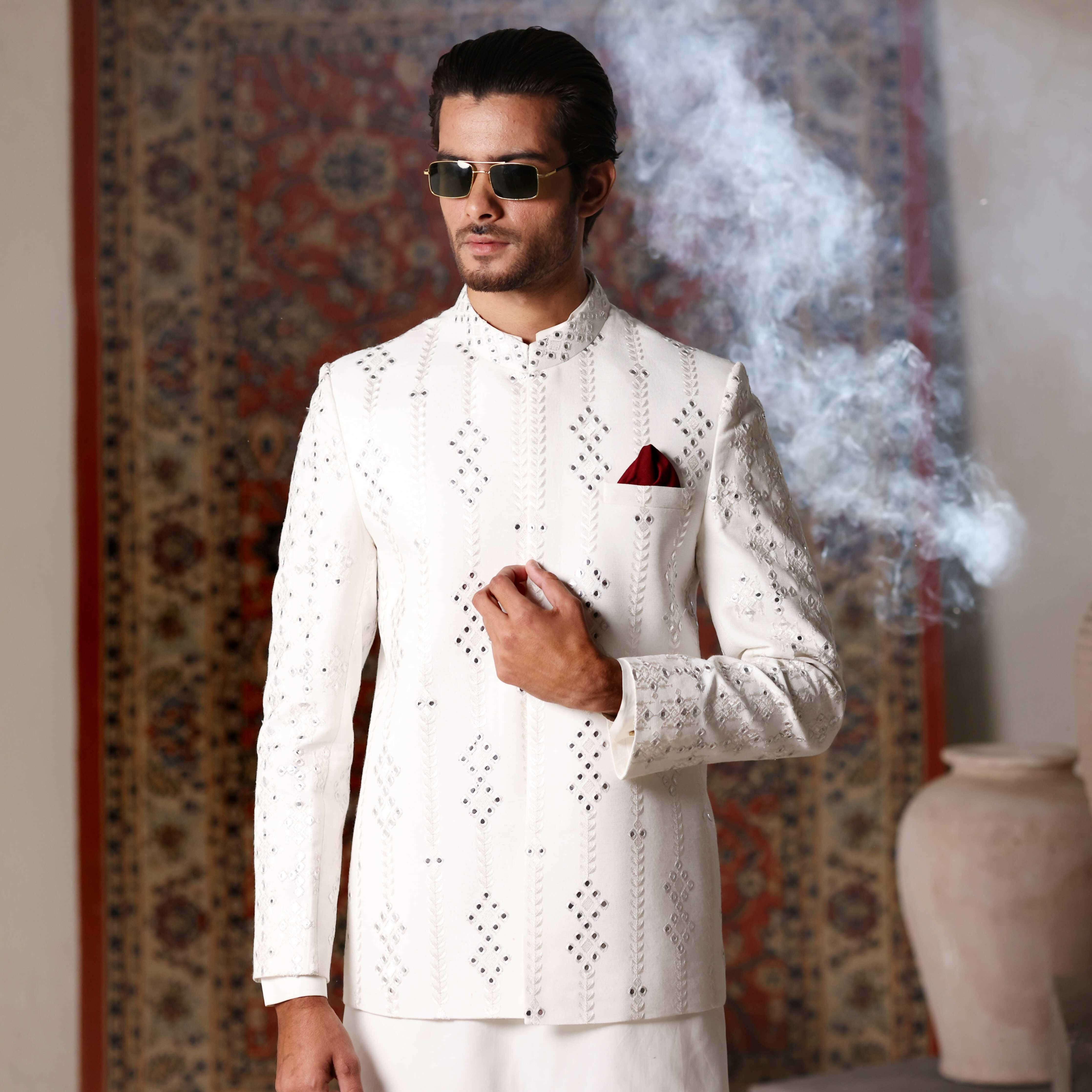 ER 3021 White Prince Coat