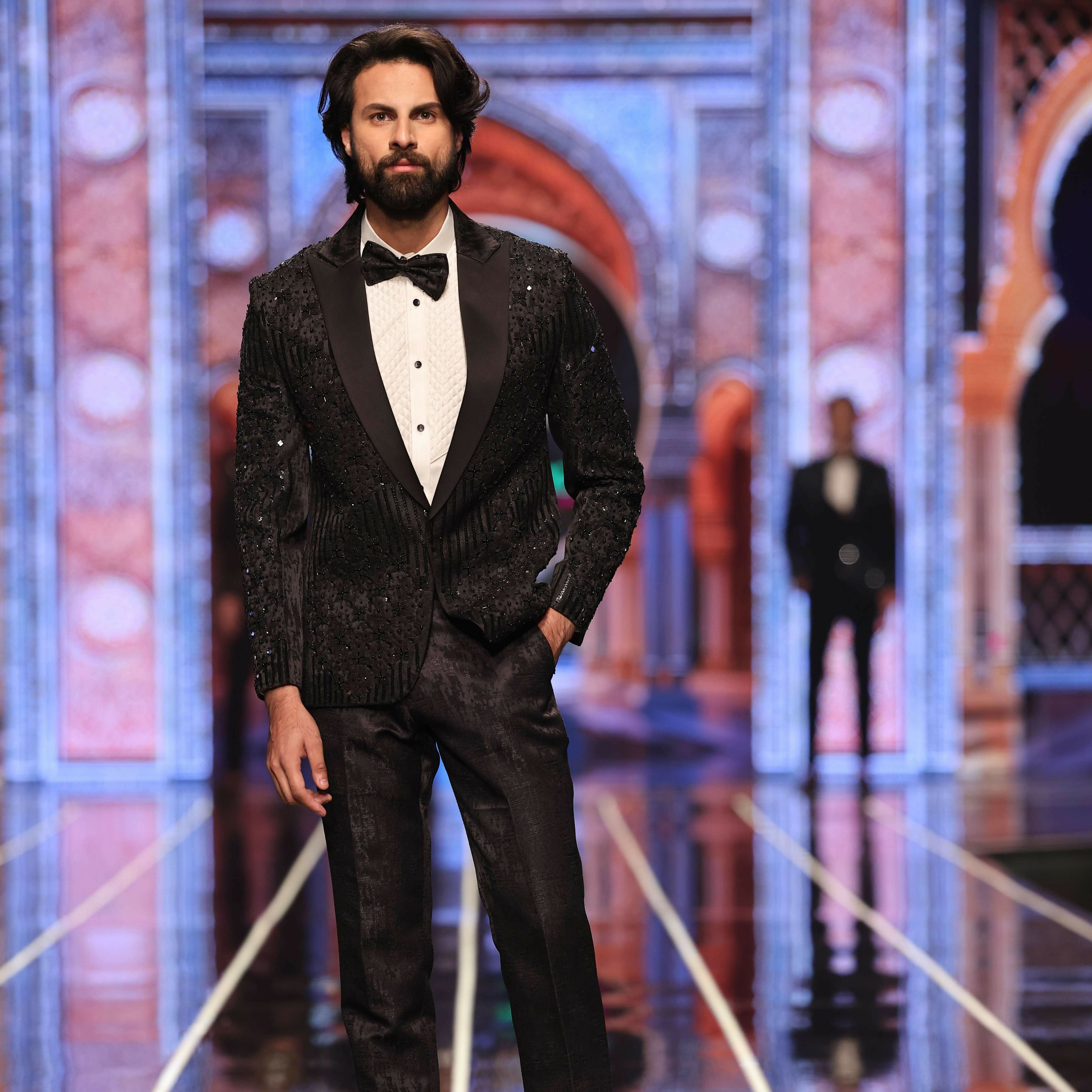 Black 2 Pieces Suit Tuxedo