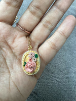 Oval pendant