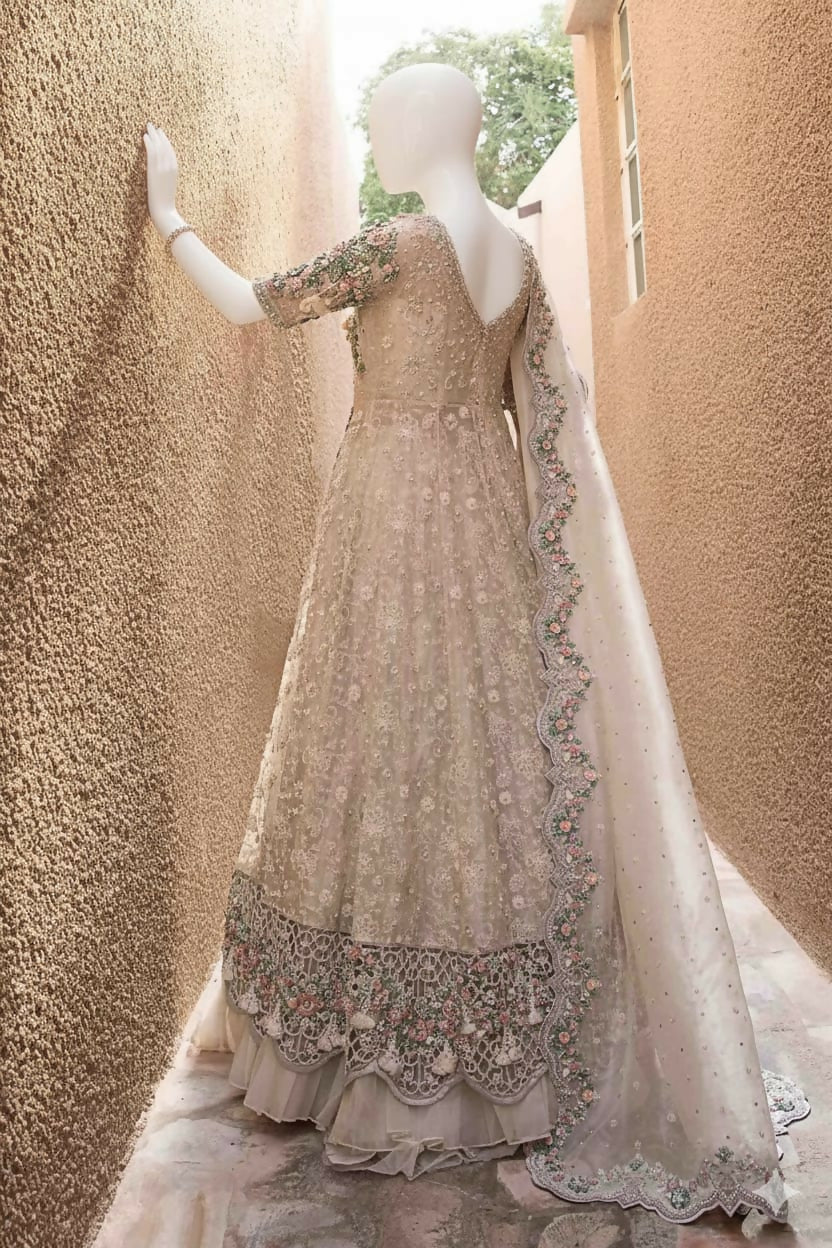 Maria.B – FX-862 (Silver Blush Organza)